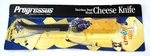 Fun Kitchen - Progressus Co. Stainless Steel Blade Cheese Knife #20072 2001. Fixed Price $14.95.