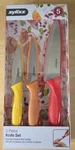 Zyliss 3 Piece Knife Set W/ Covers Paring & Serrated Utility Kitchen Cooking. Fixed Price $16.50.