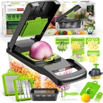 Heavy-duty Vegetable Chopper 14-IN-1 Super-sharp, Ultra-hardened & Never-ru. Fixed Price $38.99.
