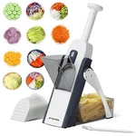 5 1 Mandoline Slicer For Kitchen & Safe Vegetable Chopper Adjustable M.... Fixed Price $49.45.