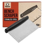 Chef Pomodoro Multi-purpose Dough Cutter Bench 6-INCH Pastry Scraper,. Fixed Price $12.99.