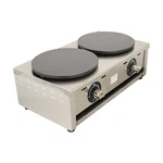 Techtongda Crepes Maker Commercial Pancake Fruit Machine Double Heads Gas. Fixed Price $500.72.