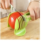 Kitchen Fruit Tomato Clip Holder Slicer Vegetable Lemon Potato Onion Cutter Tool. Fixed Price $6.00.