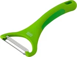 Piranha Y Peeler With Serrated Stainless Steel Blade, Green, 6.25 Inches. Fixed Price $18.99.