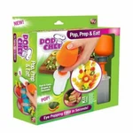 Pop Chef Push And Eat Vegetable Fruit Salad Shape Cutter Slicer 10 Piece Kit. Fixed Price $13.39.