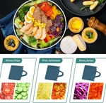 Lacyan 4IN1 Mandoline Slicer For Kitchen - Blue. Fixed Price $19.46.