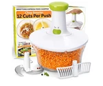 Brieftons Express Manual Food Chopper: 6.8-CUP, Hand Vegetable Cutter ... Fixed Price $39.99.
