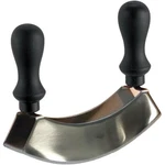 Paderno Stainless Steel Double Blade Mezzaluna, 11.88" 48215-30. Fixed Price $121.23.