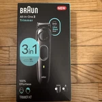 Braun All-in-one 3 Trimmer, Ultra Sharp Blade, Cordless, Precision Wheel, Black. Fixed Price $19.95.