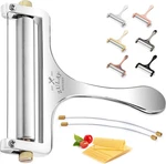 Zulay Kitchen Stainless Steel Wire Cheese Slicer - Adjustable Hand Held. Fixed Price $20.14.