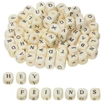 Tupalizy 200PCS Wooden Letter Beads Square Alphabet Natural. Fixed Price $15.44.