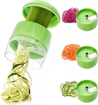 3 1 Vegetable Spiralizer Slicer, Adjustable Zucchini Carrot Noodle Maker, Cuc. Fixed Price $13.87.