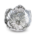 Arthur Court Aluminum Magnolia Bloom Bowl Salad Serving Designer 10 Inch. Fixed Price $101.56.