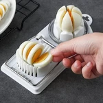 2-IN-1 Stainless Steel Egg Slicer & Mushroom Tomato Chopper Kitchen Cutter Tool. Fixed Price $6.34.