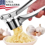 Garlic Press Crusher Squeezer Masher Mincer Stainless Steel Manual Kitchen Tool. Fixed Price $7.04.
