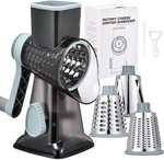 Rotary Cheese Grater With Handle Kitchen Shredder Slicer Shave. Fixed Price $33.99.