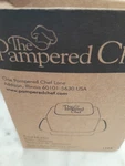 Pampered Chef Small Food Holder #1124 New In Box. Fixed Price $12.00.