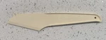 Vintage Tupperware Almond Cheese Slicer Knife #1223-2 Plastic Serving Utensil(p). Fixed Price $7.16.