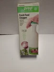 Prep Solutions Fresh Food Chopper PS-3001W Dishwasher Safe. Fixed Price $13.00.