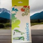 Chef'n Corp Green Sleekslice Collapsible Hand-held Mandoline Slicer Easy Store. Fixed Price $14.87.
