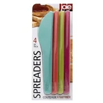 Joie Assorted Color Spreader Knives Set Of 4 Durable Bpa Free Kitchen Tools. Fixed Price $10.19.