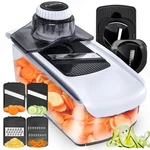 Fullstar Mandoline Slicer For Kitchen, Fruit Cutter, Cheese Grater, Cucumber .... Fixed Price $30.25.
