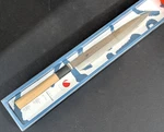 Japanese Yanagi Sashimi Knife Paderno Sushi Stainless Steel 11" Blade. Fixed Price $47.50.