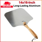 Old Stone Pizza Kitchen Aluminum Peel Collapsible Wooden Handle, 14"X16". Fixed Price $32.94.
