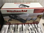 Kitchenaid 4 Piece Black Mandolins Slicer Set New Open Box Very Clean Unused. Fixed Price $34.99.