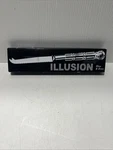 Nib Illusion Slice & Serve Acrylic Handle Stainless Steel Vintage 10". Fixed Price $9.99.