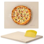 Vevor Pizza Stone Round/rectangular Cordierite Baking For Oven & Grilling. Fixed Price $22.99.