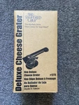 Pampered Chef Deluxe Cheese Grater Sizes Fine & Course Grating Model 1275 Nib. Fixed Price $12.99.