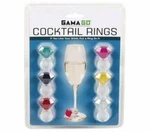 Gama-go Cocktail Rings Wine Glass Charms 6 Pack Drink Markers Gamago. Fixed Price $10.13.