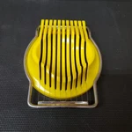 Vintage Ikea Strawberry Egg Slicer Plastic Stainless Gold Yellow. Fixed Price $10.80.