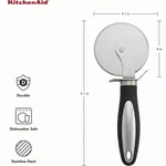 Kitchenaid Classic Stainless Steel Pizza Wheel Cutter 9-INCH Black. Fixed Price $6.99.