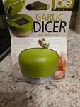 Joie Garlic Press And Chopper With Storage Container, Stainless Steel Blades,.... Fixed Price $15.00.