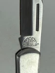 Vintage Mac Tools Lock-back Pocket Knife Stainless Steel Wood Handle Usa Rare. Fixed Price $49.97.