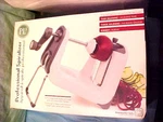 Apple Vegetable Peeler Slicer Spiralizer Thin Thick Julienne Ribbons New. Fixed Price $34.60.