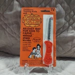 Vintage Halloween Pumpkin Kutter Children's Training Safety Carving Knife - New!. Fixed Price $24.95.