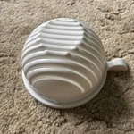 60 Second Salad Cutter Bowl Chopper Healthy Maker White Plastic Kitchen. Fixed Price $9.50.