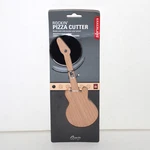 Kikkerland Rocking Pizza Cutter Wood Stainless Steel Fun Kitchen Gadget. Fixed Price $12.98.