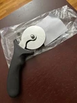 Stainless Steel Pizza Cutter Wheel W/ Black Handle American Metalcraft Inc PPC-2. Fixed Price $17.05.