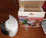 Emson Rolling Slicer Vintage Kitchen Tool Stainless Steel With Box. Fixed Price $15.00.
