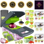 Compact 8-BLADE Vegetable Slicer & Grater Modern Kitchen Gadget For Home Cooks. Fixed Price $51.99.