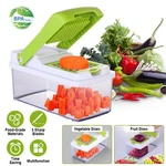Vegetable Slicer Chopper Spiralizer Potato Tomato Fruit Cutter Grater W/3 Blades. Fixed Price $19.81.