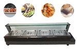 Intsupermai 4 Pans Food Electric Warmer(w/cover ) For Catering Use. Fixed Price $413.25.