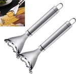 2PCS Magic Corn Cutter Peeler, Stripper Cob Tool,premium Silver. Fixed Price $14.99.