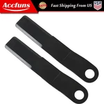 2PCS Heavy Duty AR400 Steel Fit For Mower King Skidsteer Brush Hog Cutter Blades. Fixed Price $34.96.