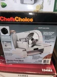 Chef's Choice Electric Food Slicer Model # 609 Brand New!!. Fixed Price $150.00.