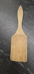 Wood Butter Paddle Striped Brown Cooking Utensil Kitchen Handle 1PC. Fixed Price $35.00.
